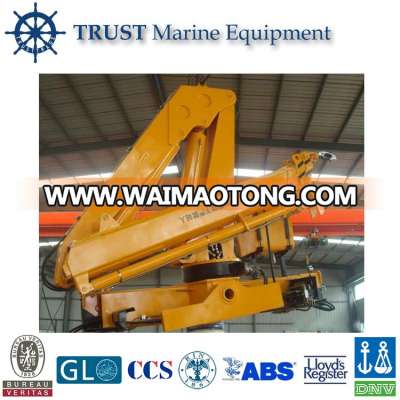 Best price of telescopic & knuckle jib crane ( cylinder luffing crane )