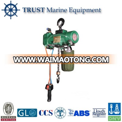 125kg~980kg heavy load pneumatic air chain hoist